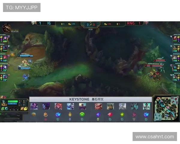 RNG在英雄联盟赛场上的节奏起伏与战术调整分析